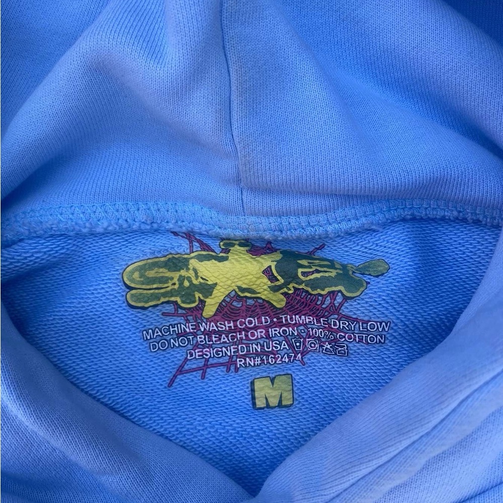 Blue Spider Hoodie